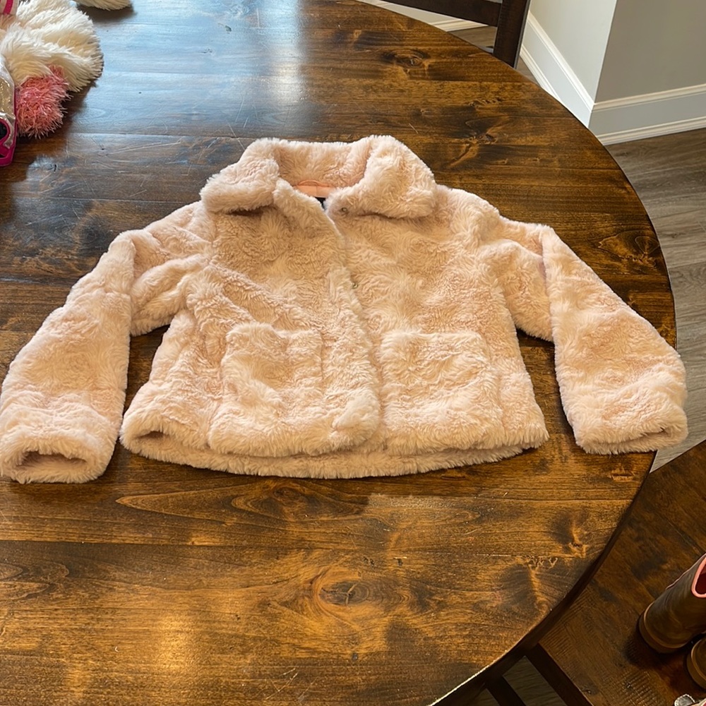 Adorable faux fur coat